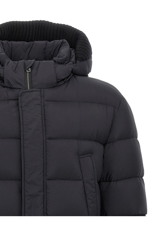 Пухова куртка «Il Parka», чорна PI003ULEM0212456Z9300