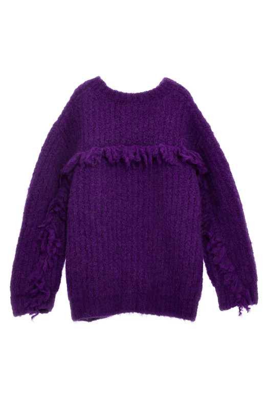 Светр з бахромою Фіолетовий DOUUOD (DT9P20W0137889) Светр з бахромою Фіолетовий DOUUOD (DT9P20W0137889)