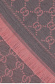 Embroidered wool scarf GUCCI (1334833G200)
