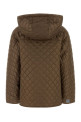 Brown polyester Giorno padded jacket MM THE CUBE (2619481094600)