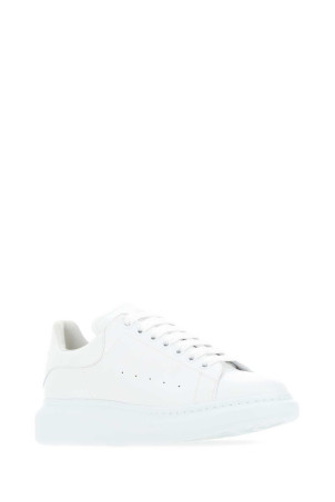 Ivory leather sneakers ALEXANDER MCQUEEN (553680WHGP5)