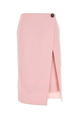 Pink twill skirt BOTTEGA VENETA (831818V5PB0)
