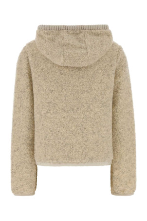 Melange sand teddy fabric jacket MONCLER (L20938G0003489BI4)