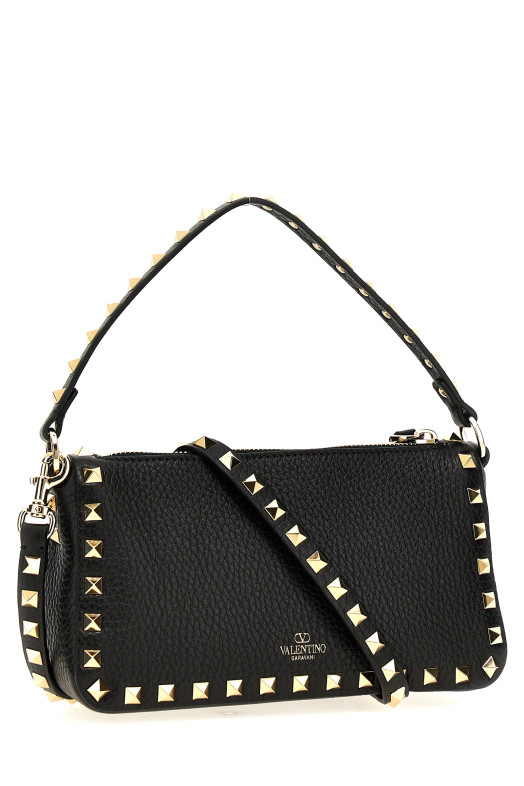Сумка через плечо Valentino Garavani «Rockstud Small», черная W2B0J47VSF0NO