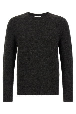 Brushed alpaca sweater Gray