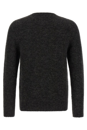 Brushed alpaca sweater Gray
