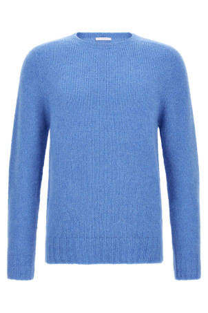 Brushed alpaca sweater BLUE