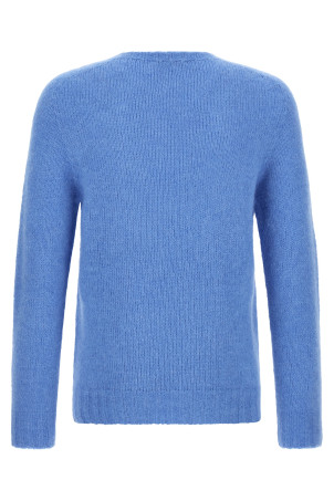Brushed alpaca sweater BLUE