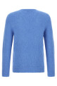 Brushed alpaca sweater BLUE