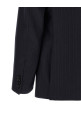 Фланелевое платье в тонкую полоску, синее ZEGNA 422070A422FT2Y7