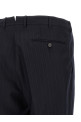 Фланелевое платье в тонкую полоску, синее ZEGNA 422070A422FT2Y7