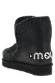 'Eskimo 18 Rhinestone Logo' ankle boots Black
