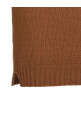 Wool hooded sweater Brown