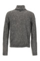 Mohair turtleneck sweater Gray