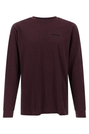 'Responsibili' T-shirt Bordeaux