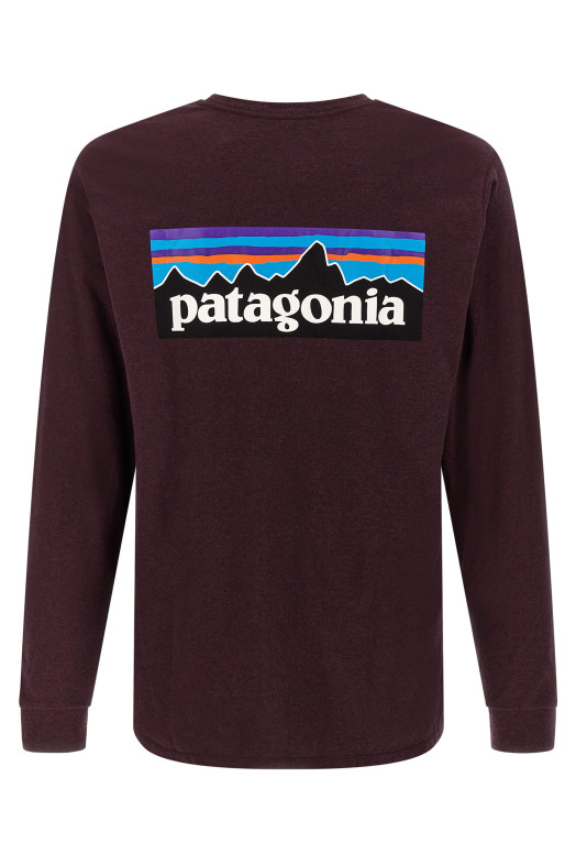 'Responsibili' T-shirt Bordeaux