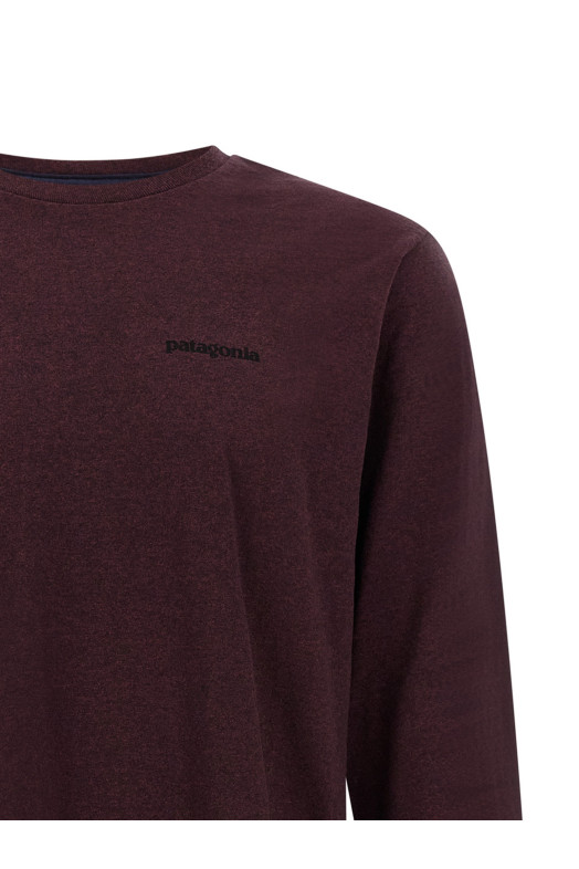'Responsibili' T-shirt Bordeaux