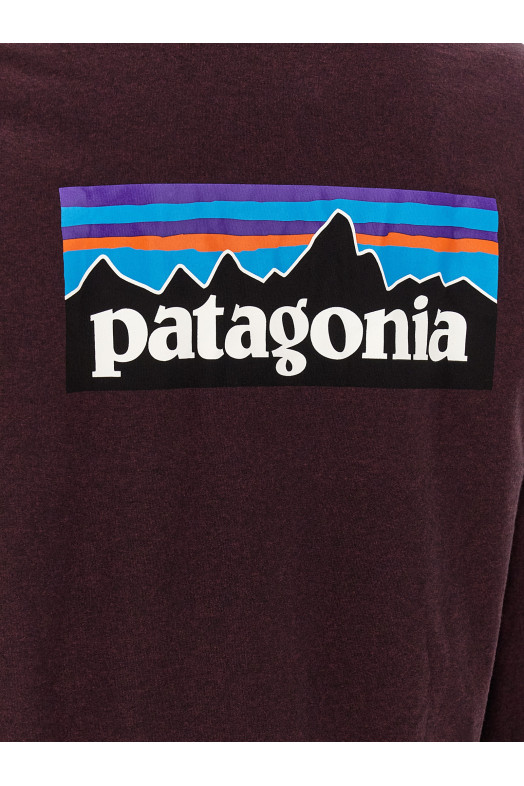 'Responsibili' T-shirt Bordeaux