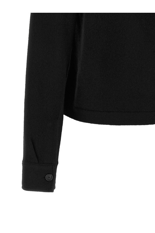 Cashmere shirt Black