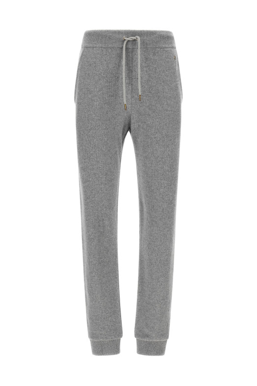 Джоггеры из кашемира, серые BALMAIN PA0000000066C08