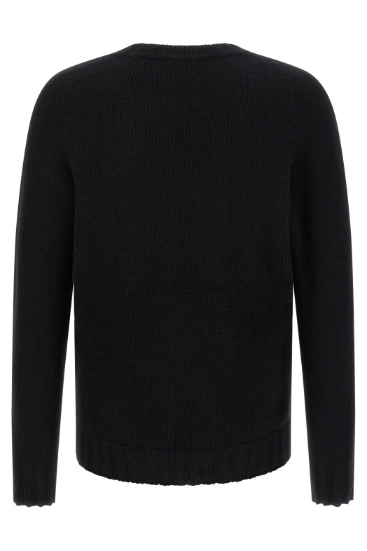 Cashmere V-sweater Black