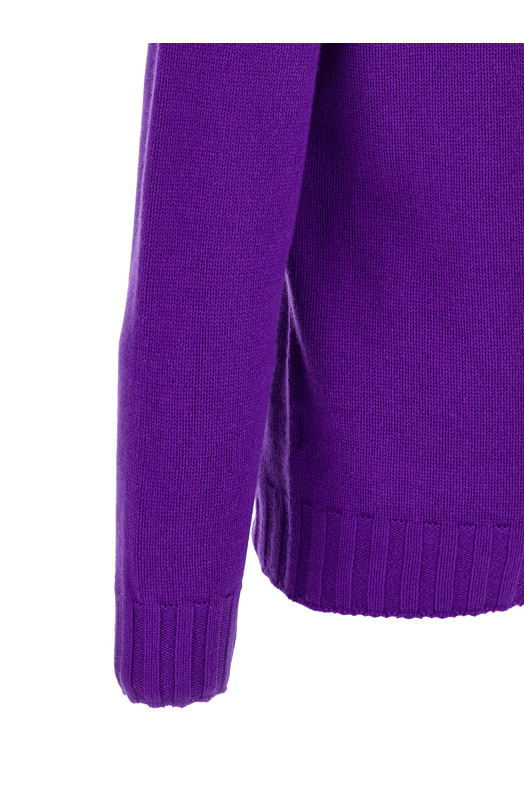 Cashmere sweater Purple