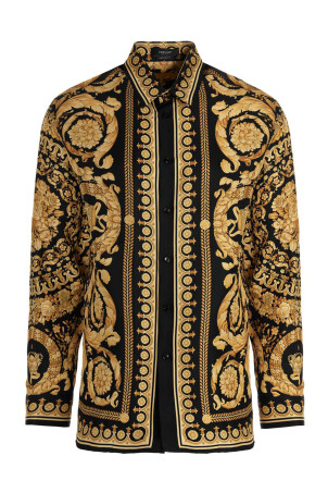 'Barocco' shirt Gold