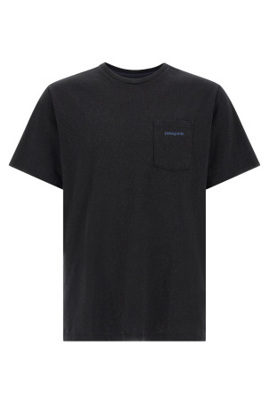 'Boardshort Logo Pocket Responsibili-Tee®' T-shirt Black