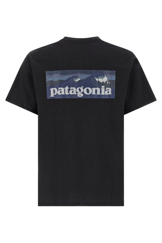 'Boardshort Logo Pocket Responsibili-Tee®' T-shirt Black