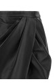 Leather skirt Black