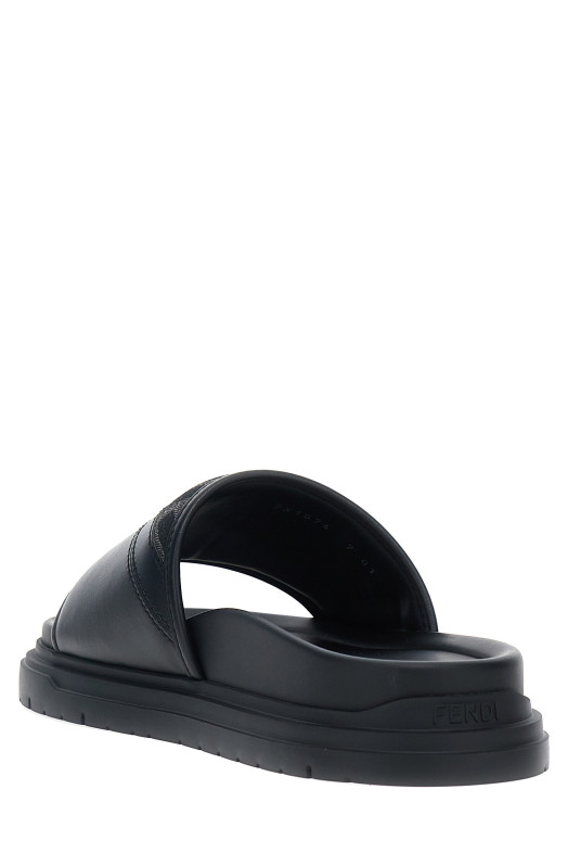'Fendi Diagonal' sandals Black