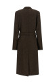 'Four Stitches' coat Brown