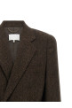 'Four Stitches' coat Brown