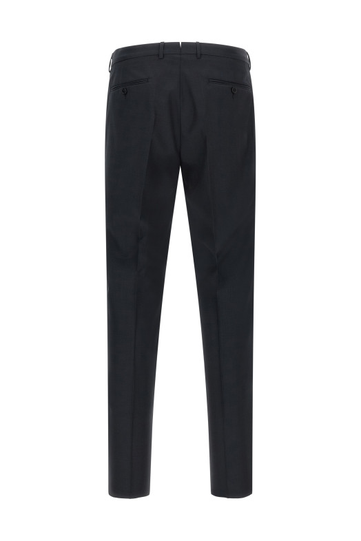 Шерстяное платье синего цвета ZEGNA 422708A428QCGN7