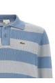 Хлопковая рубашка-поло СИНЯЯ LACOSTE AH0488VDB