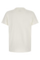 Logo embroidery t-shirt White