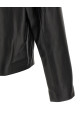 Кожаная куртка, черная AMI PARIS HJK954LH0068001