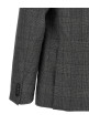 Square flannel dress Gray