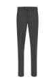 Square flannel dress Gray