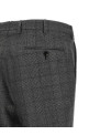 Square flannel dress Gray