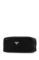 Черная косметичка из материала Re-Nylon, PRADA (2NA0302DMH)