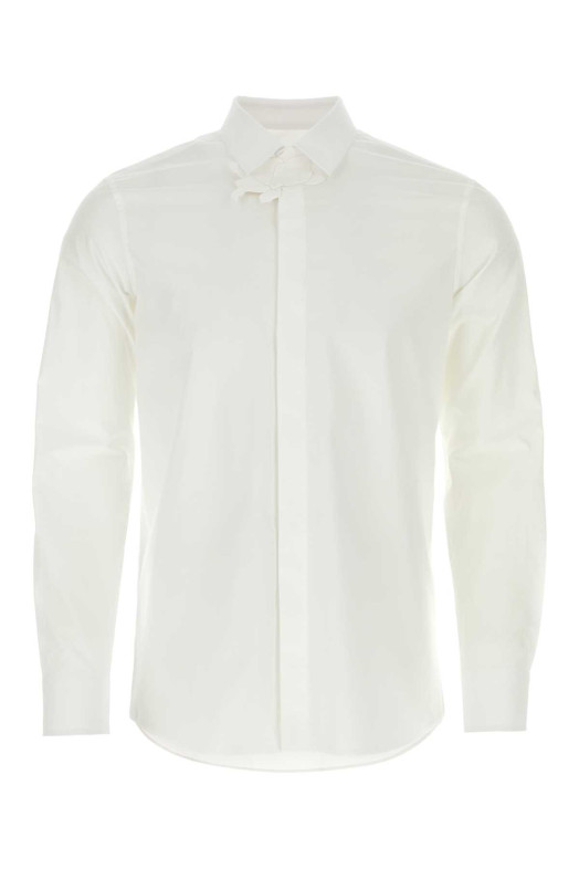White popeline shirt VALENTINO GARAVANI (4V0AB76FA11)