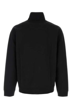 Black cotton blend sweatshirt Black VALENTINO GARAVANI (9V0MF30PBHH)