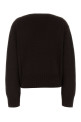 Chocolate wool blend oversize sweater GUCCI (A003WKXKFRY)
