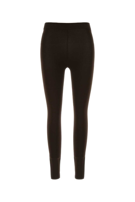 Dark brown knit leggings BALENCIAGA (A0094OT5355)