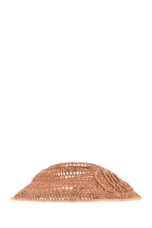 Рожевий козирок з рафії CHLOE (CH26AHV01NRF) CHLOÉ