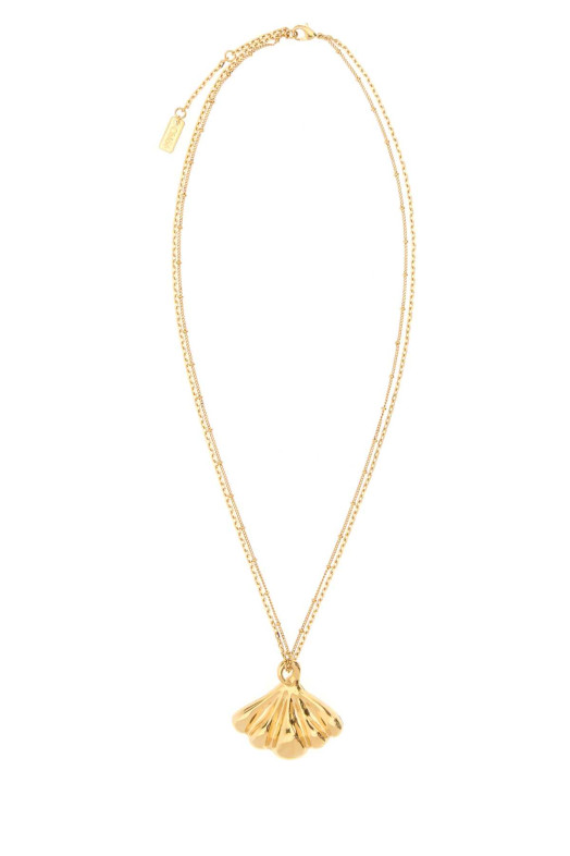 Gold metal ChloÃ© Mirror necklace CHLOE (CH26AJN14CB7)