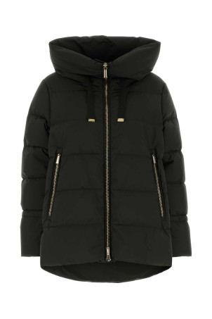 Dark green nylon blend Giada down jacket Green MOORER (GADIASTP)