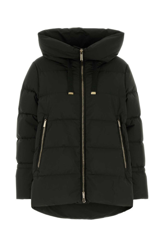 Dark green nylon blend Giada down jacket Green MOORER (GADIASTP)