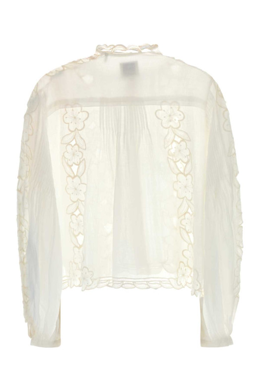 White ramie Rubra shirt ISABEL MARANT (HT0964FAD3J12I)